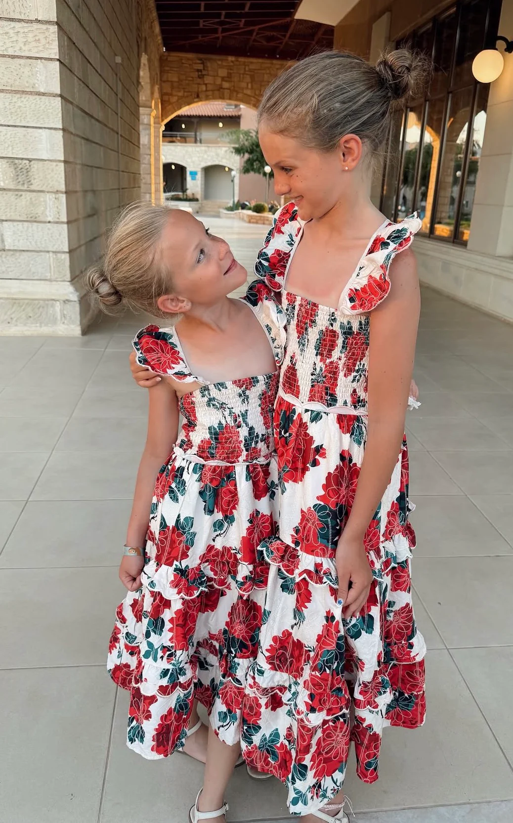 BABY MONACO ROSE DRESS - Image 2