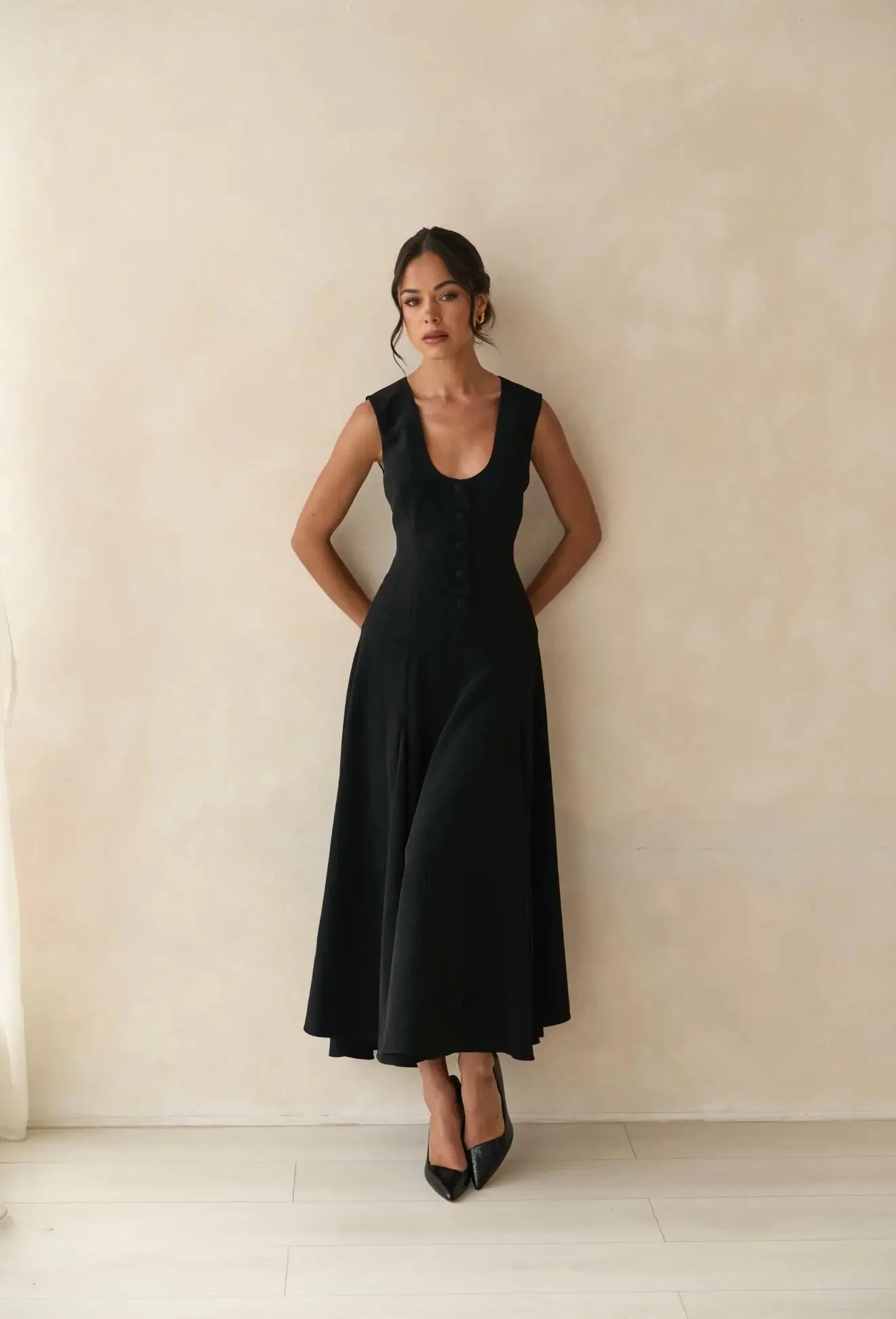 BLACK CITY DRESS - Image 6