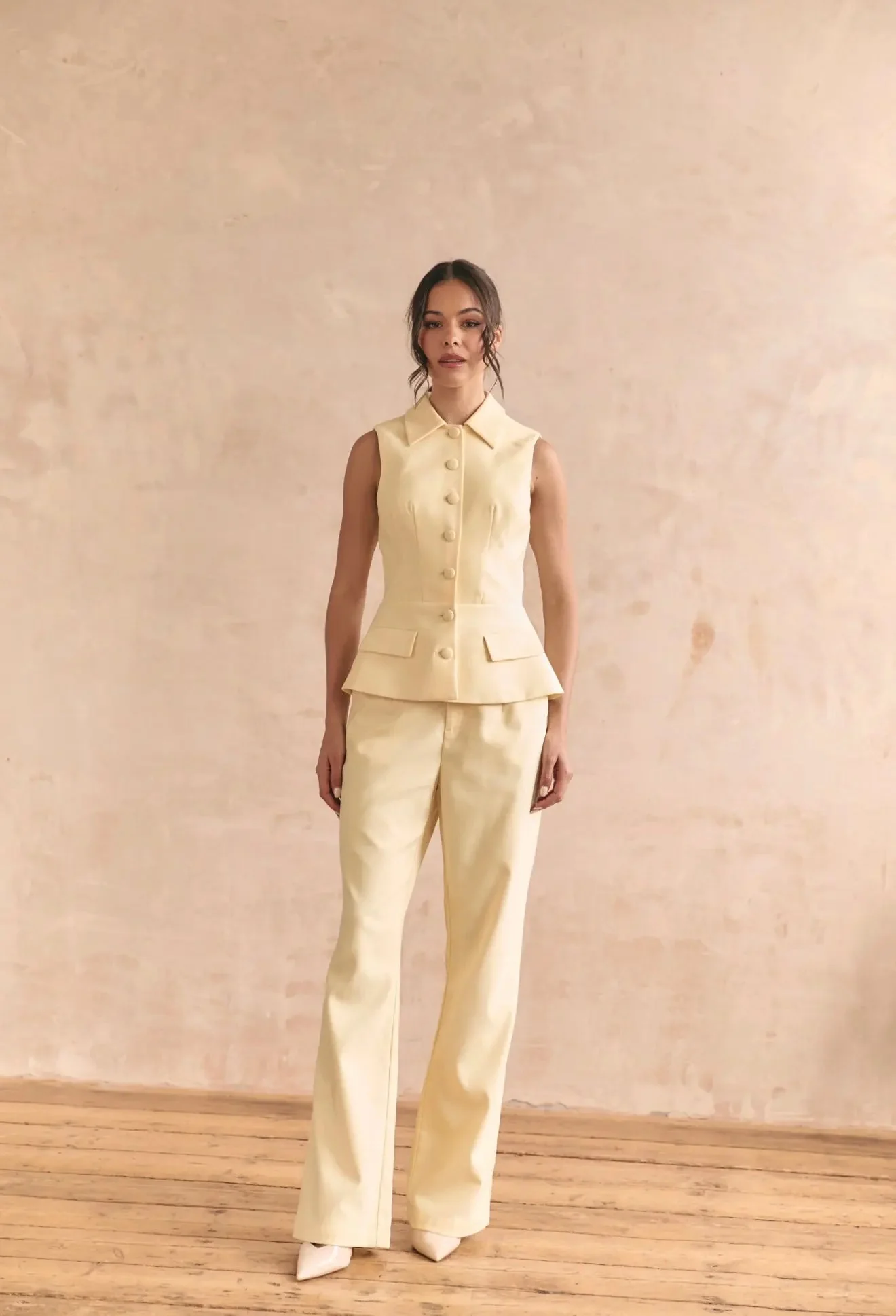 PORTER TROUSERS BUTTERCREAM - Image 7