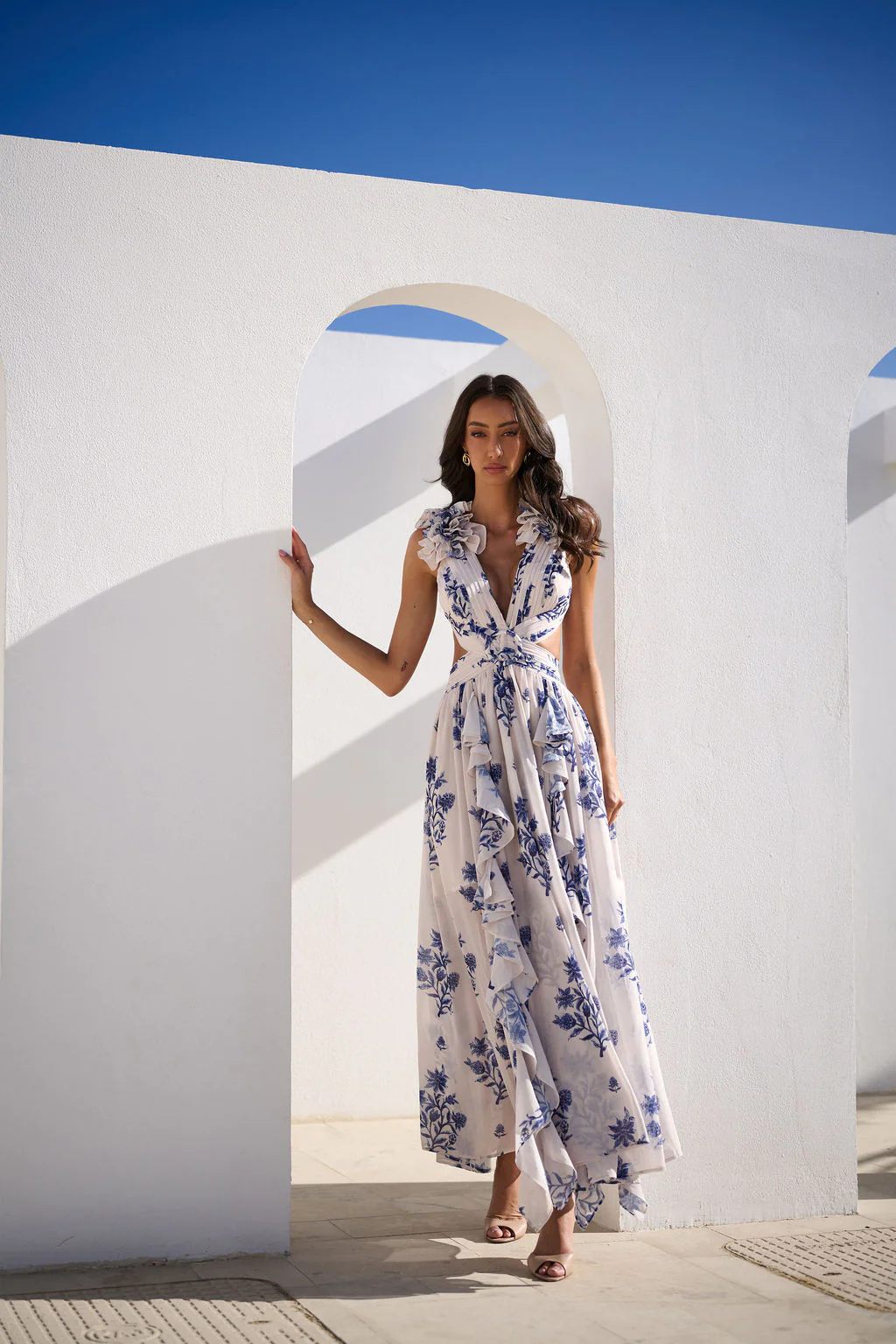 CASSINI CALLA DRESS FLORAL - Image 2