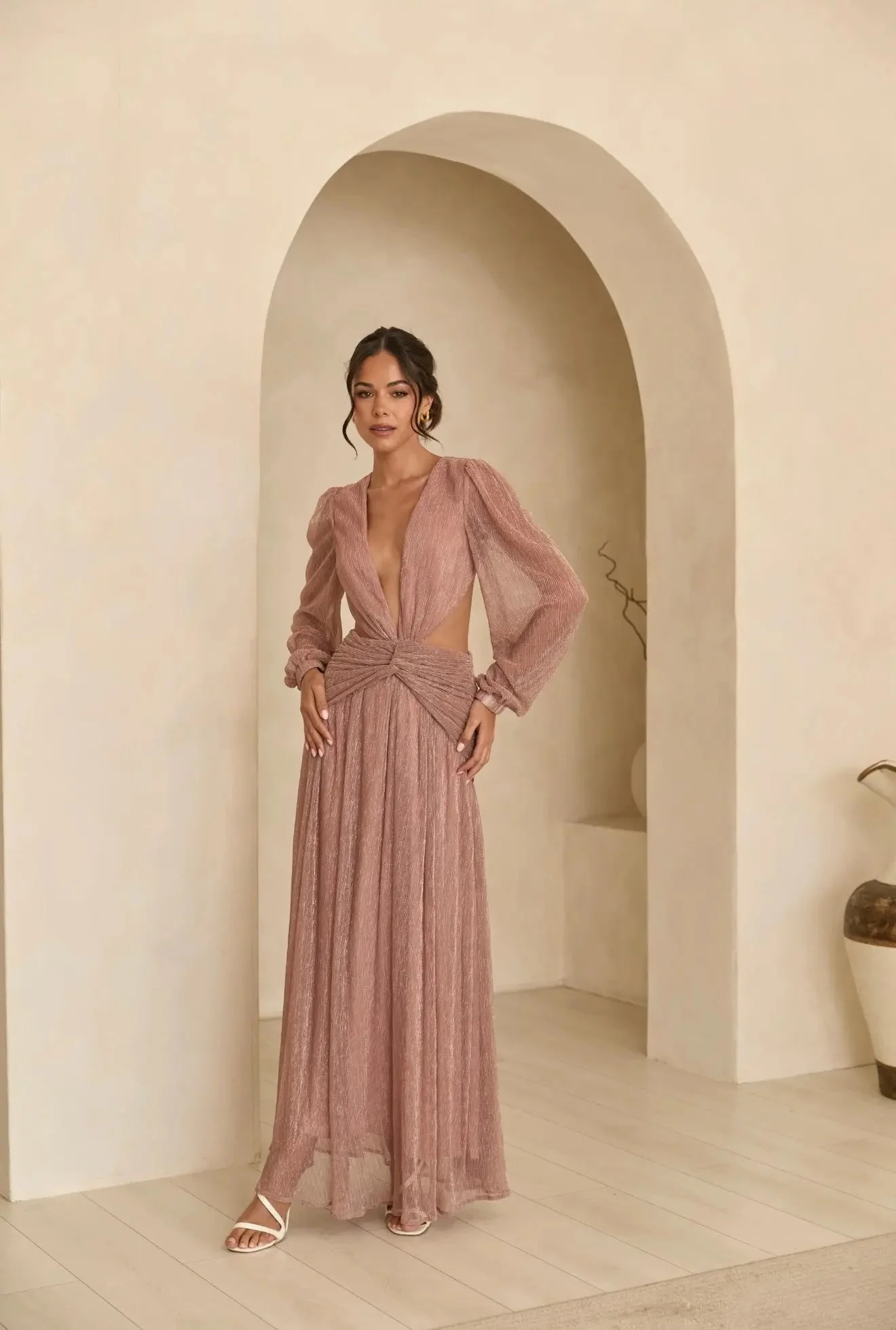 GODDESS DRESS PINK - Image 7