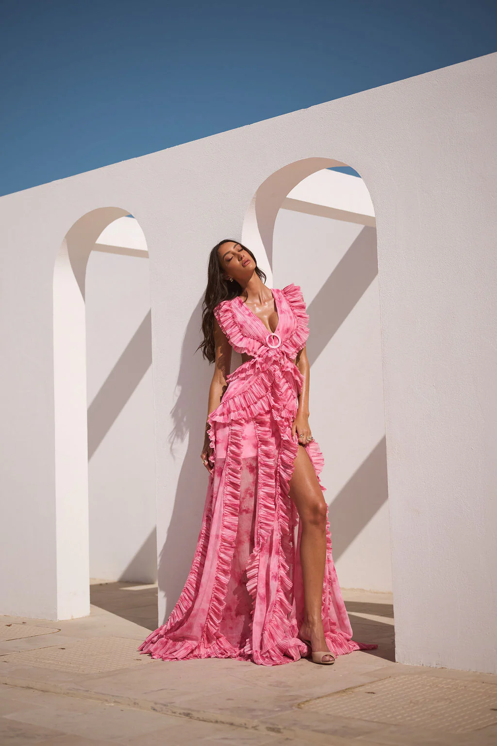 CASSINI ROSEWATER DRESS - Image 3
