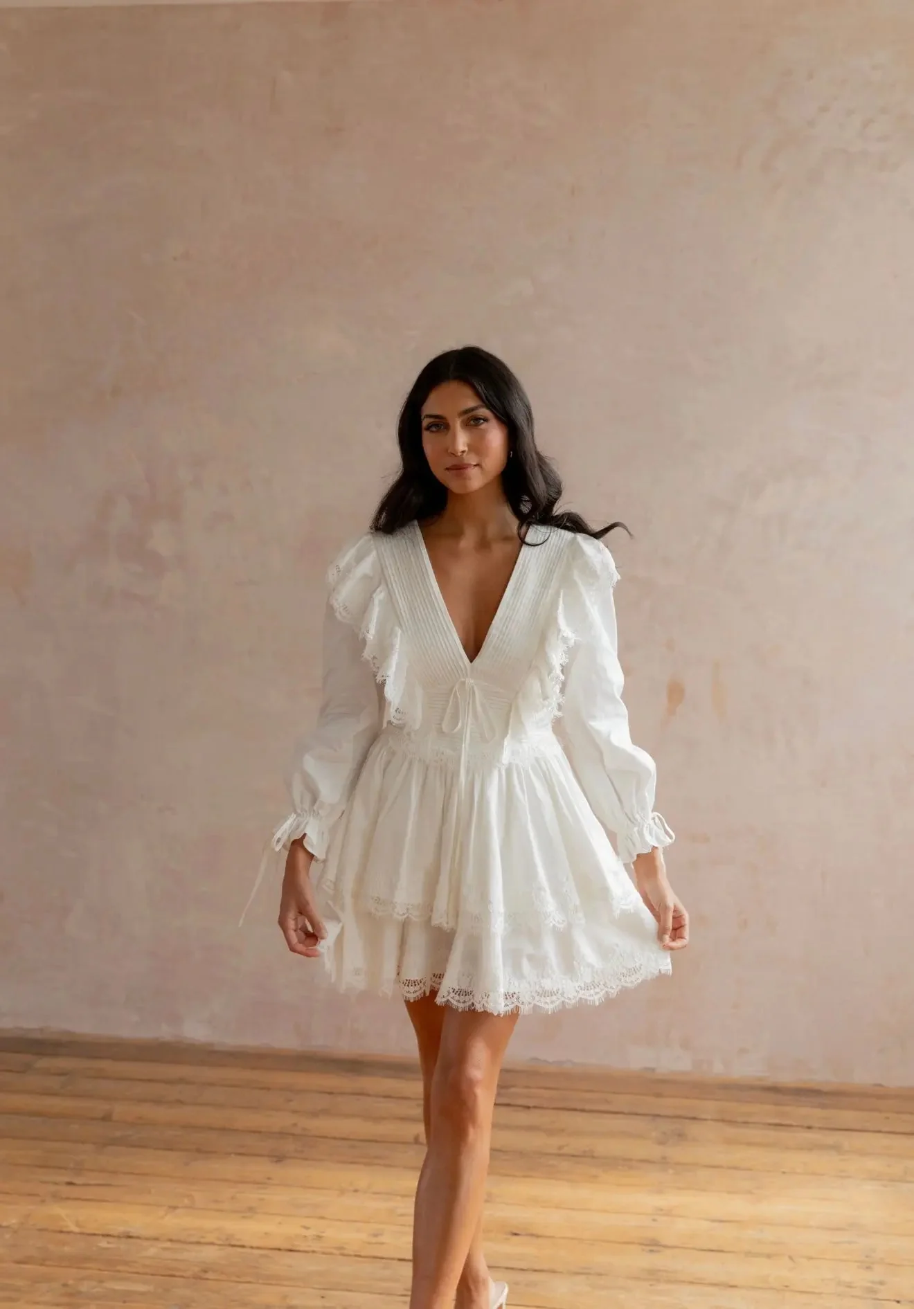 WHITE BLOSSOM DRESS - Image 2