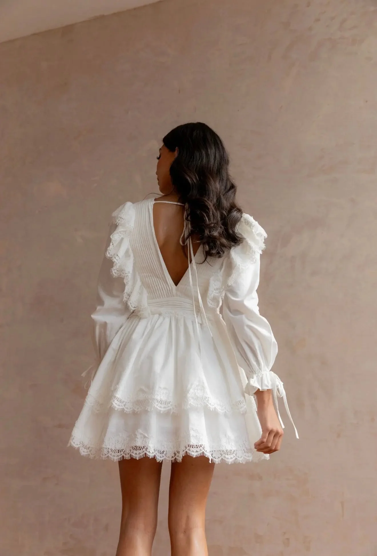 WHITE BLOSSOM DRESS - Image 3